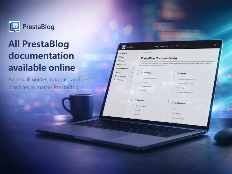 Toute la documentation PrestaBlog disponible en ligne